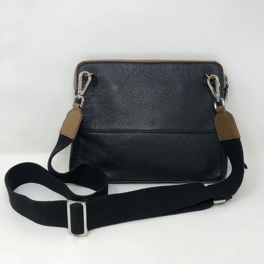 Lizzie Fortunato Jewels Safari Clutch Voodoo Purse Crossbody Black Leather Gypsy